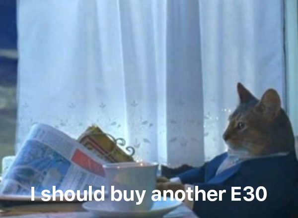  I should buy E30